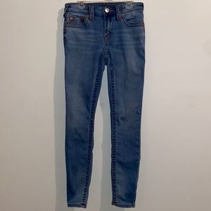 True Religion Mid rise Skinny Jeans‎